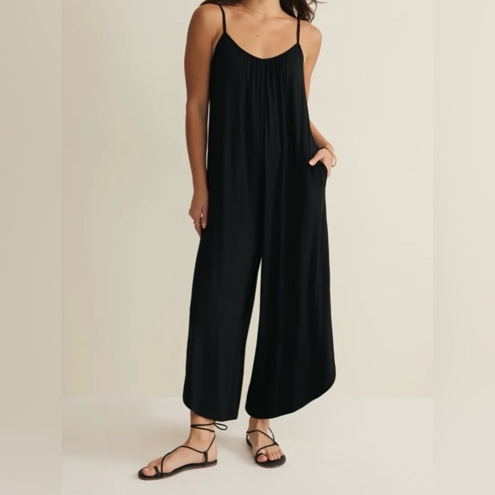 Anthropologie Classic Black Jumpsuit